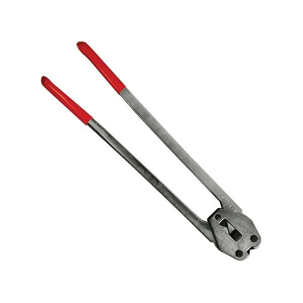 Bsc Preferred 3/4'' Heavy-Duty Double Notch Steel Strapping Sealer BUY00021909 - main